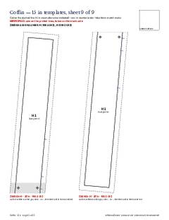 Page 21 of the Coffin Quilt Block Pattern PDF