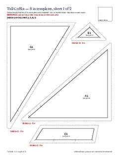 Page 6 of the Tall Coffin Quilt Block Pattern PDF