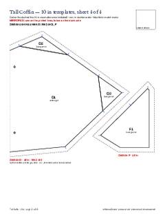Page 12 of the Tall Coffin Quilt Block Pattern PDF