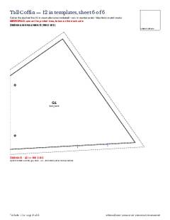Page 19 of the Tall Coffin Quilt Block Pattern PDF