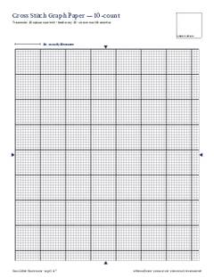 Page 2 of the Cross Stitch Graph Paper PDF