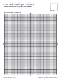 Page 7 of the Cross Stitch Graph Paper PDF