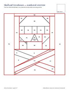 Page 3 of the Skull and Crossbones Quilt Block Pattern PDF