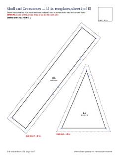 Page 18 of the Skull and Crossbones Quilt Block Pattern PDF