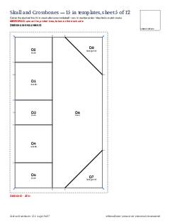 Page 19 of the Skull and Crossbones Quilt Block Pattern PDF