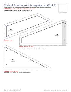 Page 24 of the Skull and Crossbones Quilt Block Pattern PDF