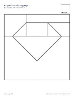 Page 4 of the Crystal Quilt Block Pattern PDF
