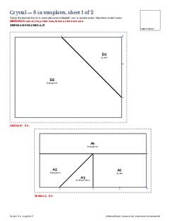 Page 6 of the Crystal Quilt Block Pattern PDF