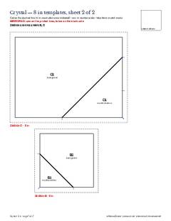 Page 7 of the Crystal Quilt Block Pattern PDF