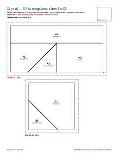 Page 9 of the Crystal Quilt Block Pattern PDF