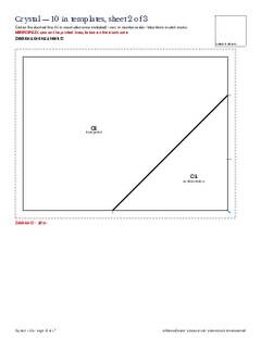 Page 10 of the Crystal Quilt Block Pattern PDF