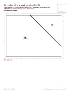 Page 11 of the Crystal Quilt Block Pattern PDF