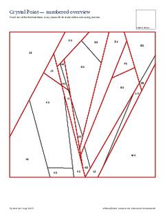 Page 3 of the Crystal Point Quilt Block Pattern PDF