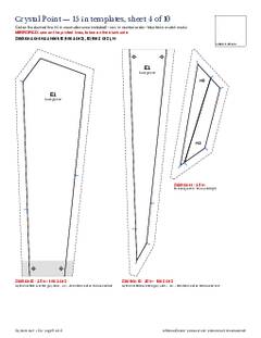 Page 9 of the Crystal Point Quilt Block Pattern PDF