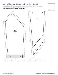 Page 10 of the Crystal Point Quilt Block Pattern PDF