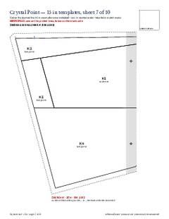Page 12 of the Crystal Point Quilt Block Pattern PDF