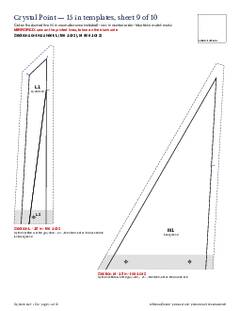 Page 14 of the Crystal Point Quilt Block Pattern PDF