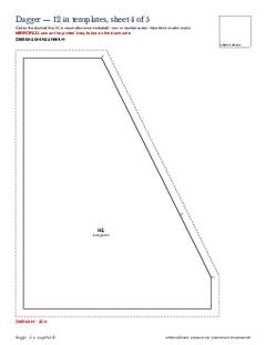 Page 9 of the Dagger Quilt Block Pattern PDF