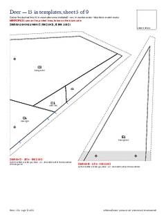 Page 23 of the Deer Quilt Block Pattern PDF