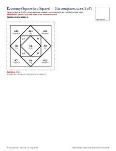 Page 8 of the Economy (Square in a Square) Quilt Block Pattern PDF