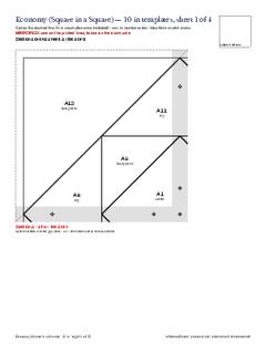 Page 21 of the Economy (Square in a Square) Quilt Block Pattern PDF