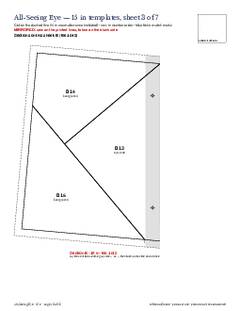 Page 15 of the All-Seeing Eye Quilt Block Pattern PDF