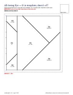 Page 17 of the All-Seeing Eye Quilt Block Pattern PDF