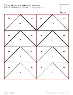 Page 3 of the Flying Geese Quilt Block Pattern PDF