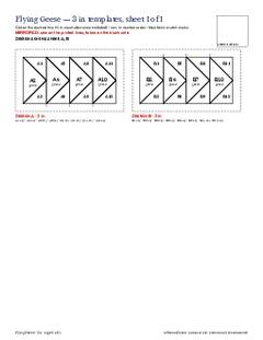 Page 6 of the Flying Geese Quilt Block Pattern PDF