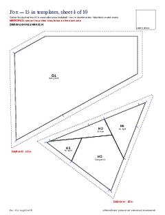 Page 22 of the Fox Quilt Block Pattern PDF
