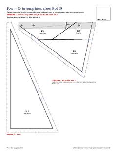 Page 24 of the Fox Quilt Block Pattern PDF