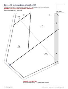Page 25 of the Fox Quilt Block Pattern PDF