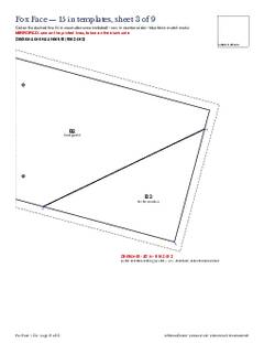 Page 19 of the Fox Face Quilt Block Pattern PDF