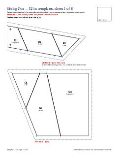 Page 14 of the Sitting Fox Quilt Block Pattern PDF