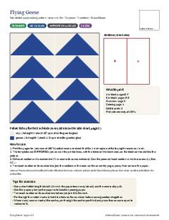 Page 1 of the Traditional Quilt Block Bundle PDF