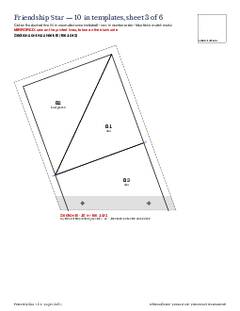 Page 13 of the Friendship Star Quilt Block Pattern PDF