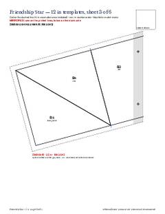 Page 20 of the Friendship Star Quilt Block Pattern PDF