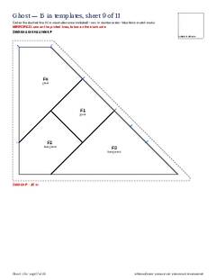 Page 27 of the Ghost Quilt Block Pattern PDF