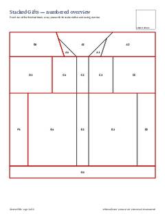 Page 3 of the Stacked Gifts Quilt Block Pattern PDF