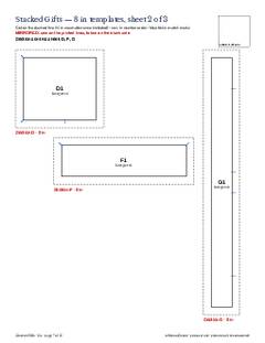 Page 7 of the Stacked Gifts Quilt Block Pattern PDF