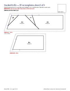 Page 10 of the Stacked Gifts Quilt Block Pattern PDF