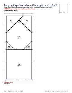 Page 11 of the Jumping Gingerbread Man Quilt Block Pattern PDF