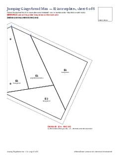 Page 15 of the Jumping Gingerbread Man Quilt Block Pattern PDF
