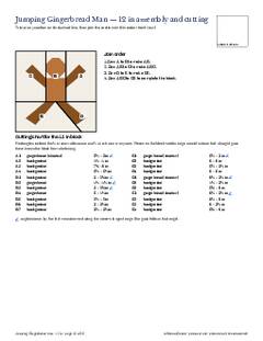 Page 16 of the Jumping Gingerbread Man Quilt Block Pattern PDF
