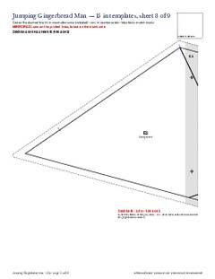 Page 24 of the Jumping Gingerbread Man Quilt Block Pattern PDF