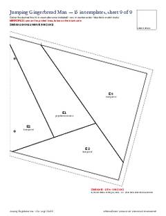Page 25 of the Jumping Gingerbread Man Quilt Block Pattern PDF
