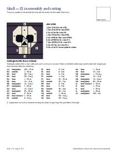Page 12 of the Goth Quilt Block Bundle PDF