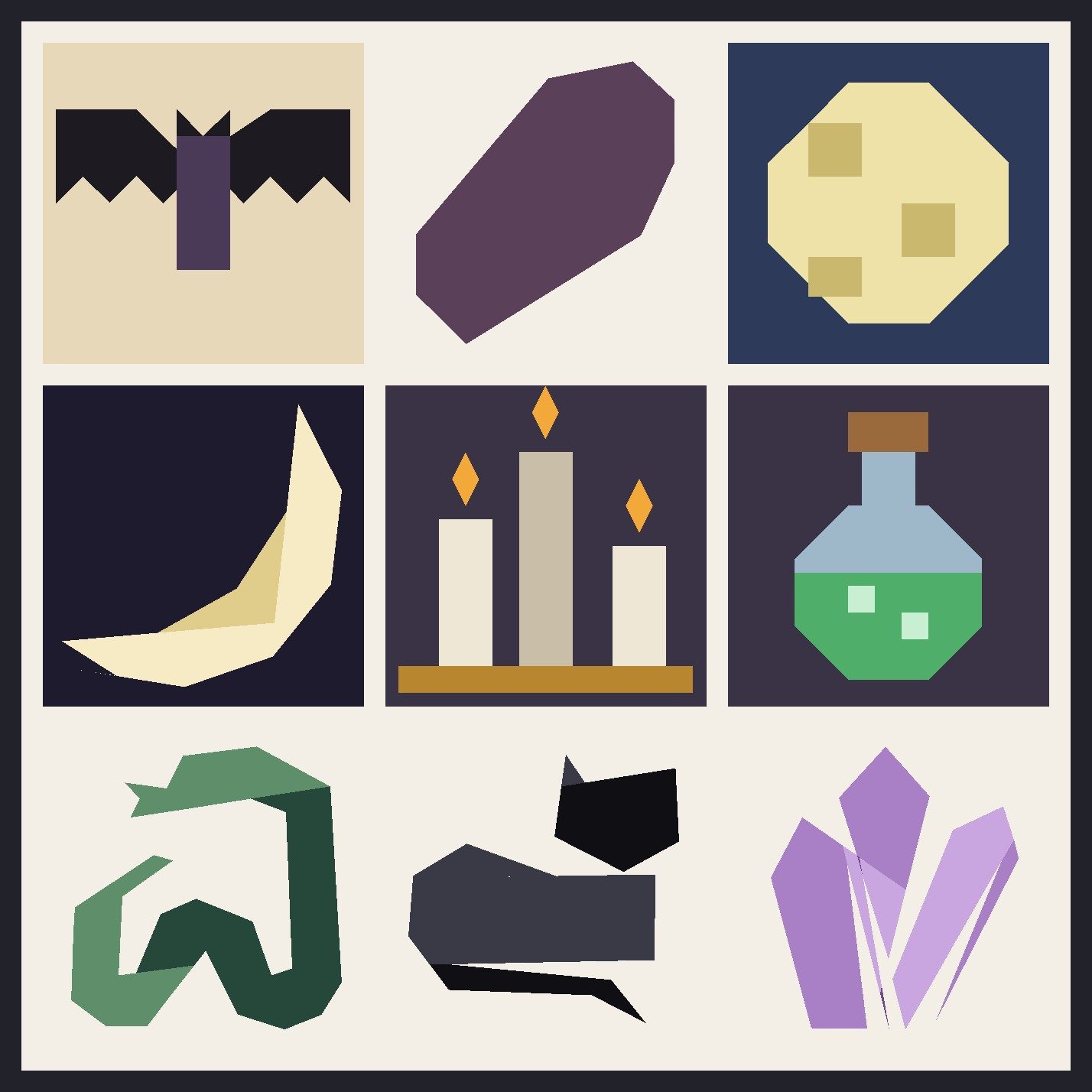 Goth Vol. 2 Pattern Bundle: the finished piece