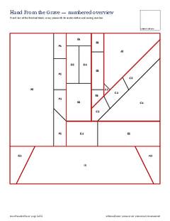 Page 3 of the Hand From the Grave Quilt Block Pattern PDF