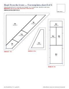 Page 8 of the Hand From the Grave Quilt Block Pattern PDF